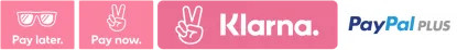 Klarna und Paypal plus Logo
